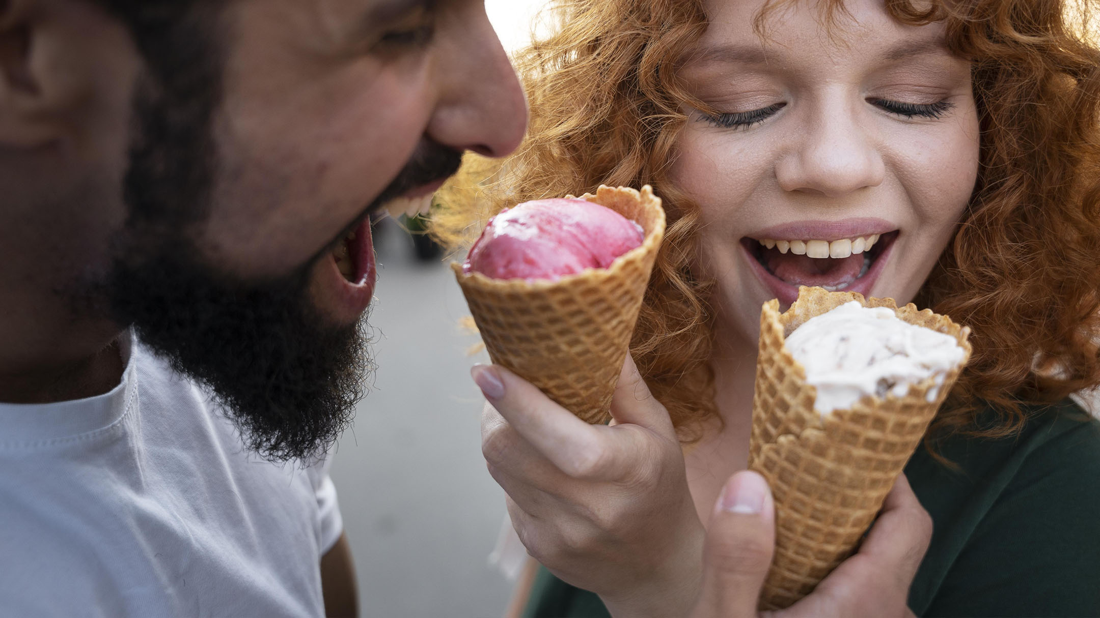 Eating Ice Cream Cones | Ice Cream Treats